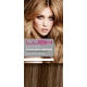 20" Clip In Human Hair Extensions FULL HEAD #6/613 Medium Brown/ Bleach Blonde Mix